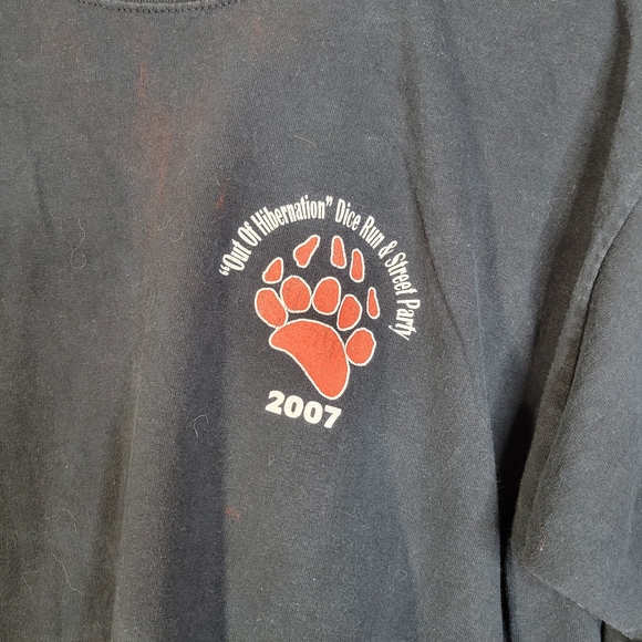 2 Mens Dice Run 2007 T-shirts 1 Large , 1 XL - Picture 2 of 10